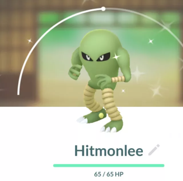 Pokemon Go ✨Shiny Hitmonlee ✨ 30d or registered