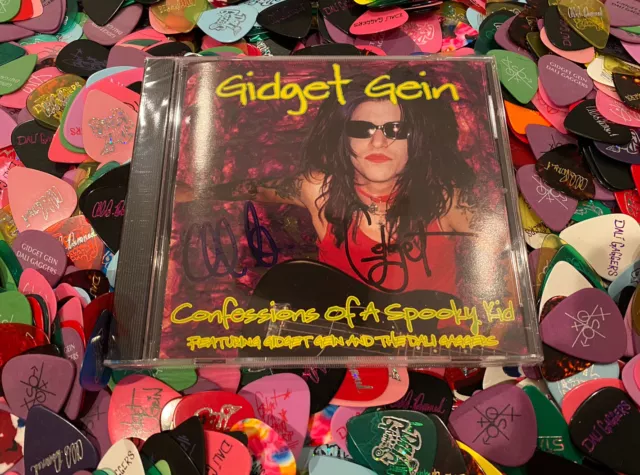 Marilyn Manson & Spooky Kids Late bassist Gidget Gein solo CD- SIGNED BY GIDGET