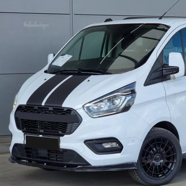 Adesivi Stickers Fasce Anteriori e Posteriori per Auto Ford Transit Custom