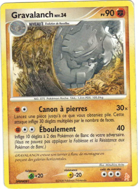 Pokémon n° 92/130 - ONIX niveau 22 - PV90