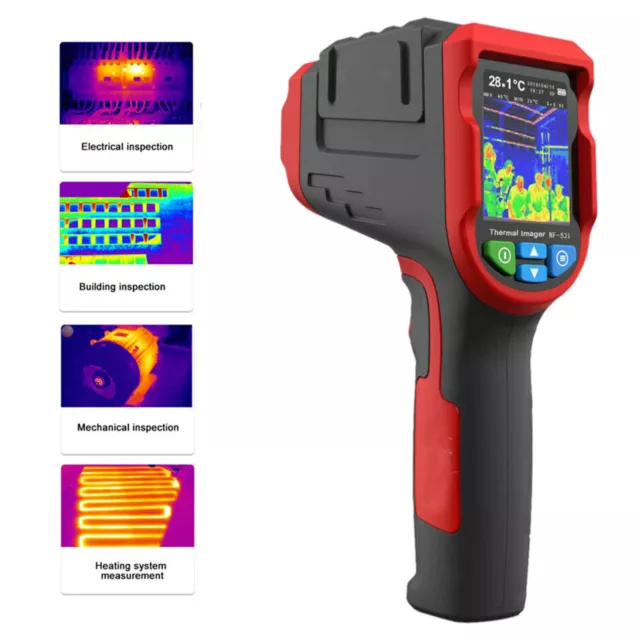 Portable Handheld Mini Thermal Imaging Camera IR Infrared Thermometer Imager Kit 2