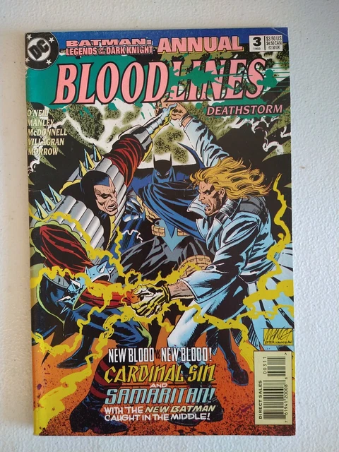 Batman: Legends of the Dark Knight Annual #3 1993 1st app of Samaritan
