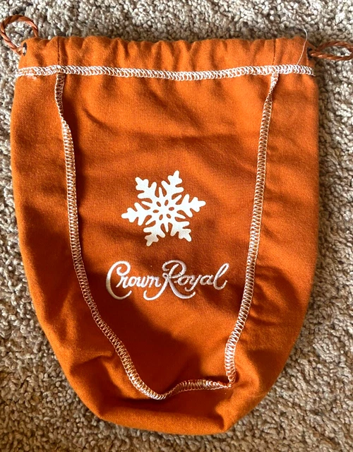Crown Royal Caramel Orange Bag & Drawstring New 750 ml Special Edition