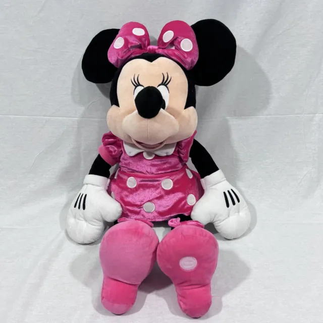 Disney Store Clubhouse Mickey MINNIE MOUSE Pink Stuffed Plush Doll EXCLUSIVE