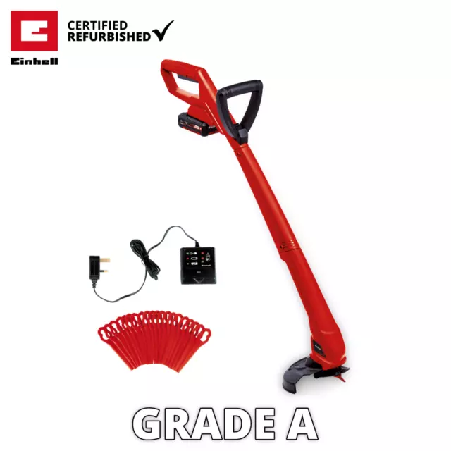 Einhell Cordless Garden Strimmer 24cm With Battery & Charger 18V Refurb GRADE A