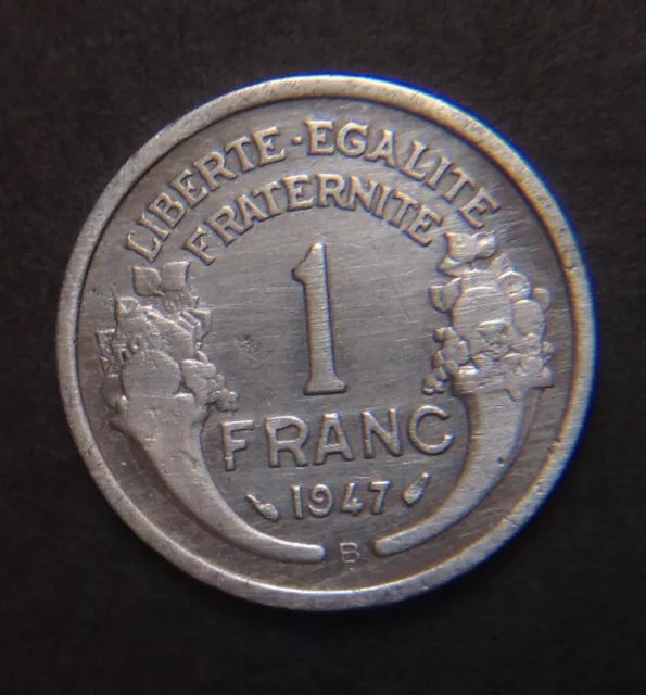 1 Franc 1947 B difficile à trouver TB