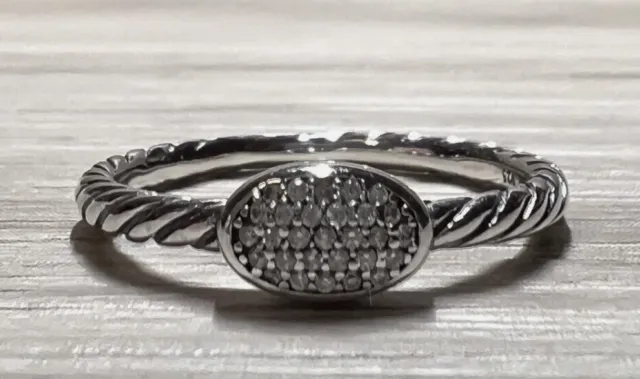 David Yurman Cable Collectibles Oval Stack Ring
