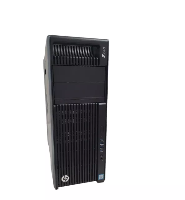 HP Z640 Tower Xeon E5-1650 v3 32GB RAM 240GB SSD NVIDIA Quadro K2200 Win 10