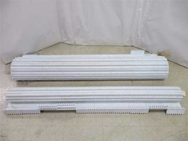 229252 Old-Stock; Intralox SER-800-7 Flat Top White Conveyor Belt; 5'W x 7'L