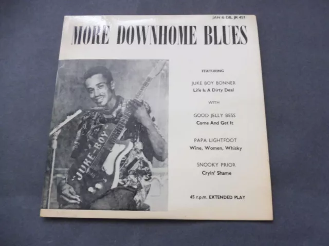 Various - More Downhome Blues 1966 UK EP JAN & DIL PAPA LIGHTFOOT etc