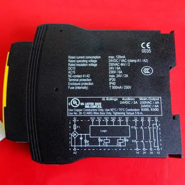 Safety Relay For Schmersal 24V SRB301LC/B 101177962