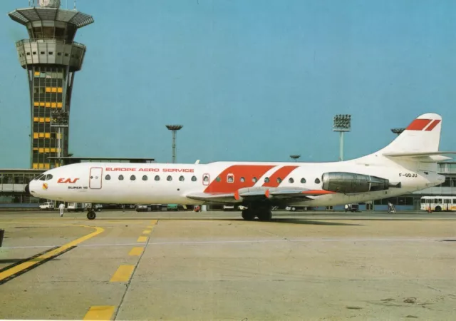 *13124 cpm Avion - Aviation - Europe Aero service - Super caravelle 10B