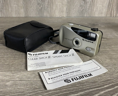 Fujifilm Smart Shot 3 III PROBADO viene con manual de baterías y estuche