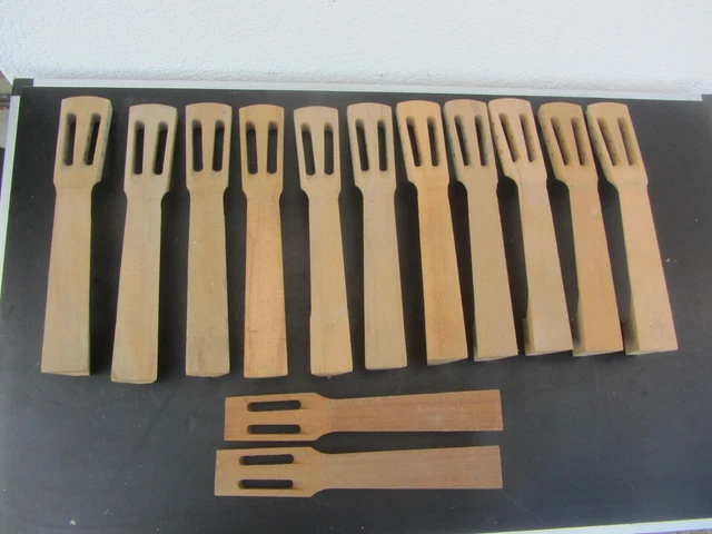 13 x alter Mandolinen Hals mit Kopf