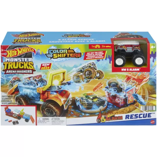 Monster truck arena smashers tiger shark