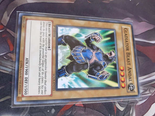 Yu-Gi-Oh! Card - Gladiator Beast Andal - Common - From Legendary Collection 2 Unlimited Edition