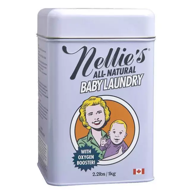 Nellies NBS-T Baby Laundry Soda 80 Load Tin