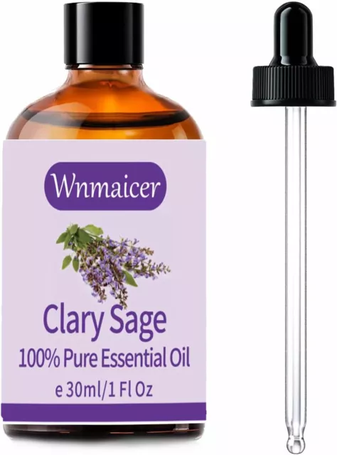 30ML Clary Sage Essential Oils Aromatherapy Fragrance Essential Oil Diffuser