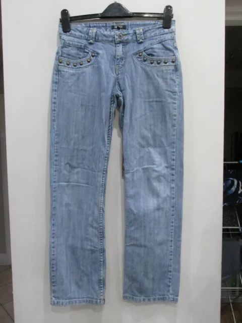 Jeans da ragazza DKNY taglia vita 28 gamba 28 buone condizioni
