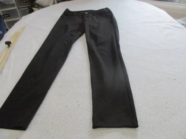 Womens Simply vera vera wang black skinny pants sz xs