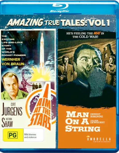 Amazing True Tales, Volume 1: I Aim at the Stars / Man on a String (Blu-ray)