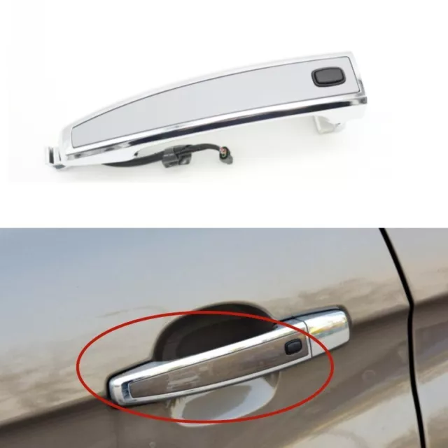 Exterior Door Handle with Smart Keyless entry Sensor For Chevrolet Captiva 13-17