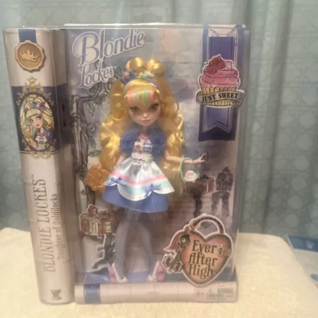 Muñeca Ever After High Blondie Lockes JUST SWEET 2014 Mattel Nueva en Caja