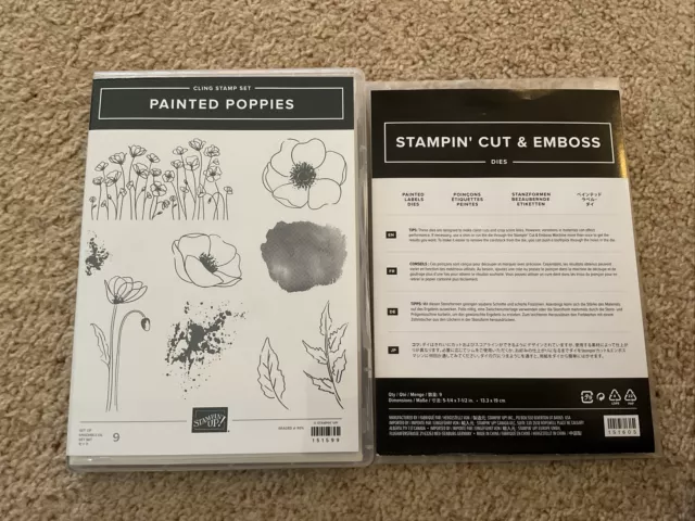 Stampin Up Painted Poppies Bundle