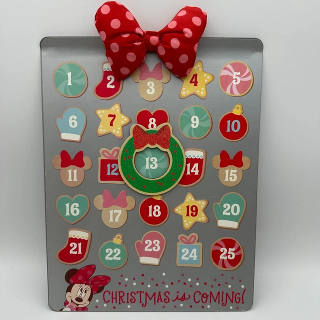 HALLMARK DISNEY MINNIE Mouse Christmas Countdown Advent Calendar Minnie