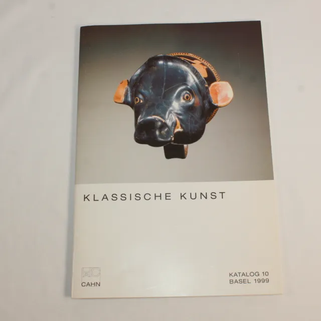 Klassische Kunst Katalog 10 Basel 1999 German Text Small Catalog