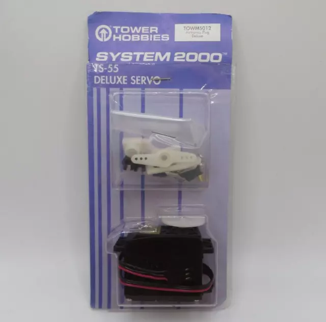 Tower Hobbies System 2000 TS-55 Deuxe Servo TOWM5012 Airtronics Plug Deluxe NEW