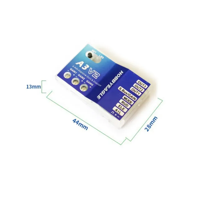 A3-V2 3-Axis Fixed-wing For Gyro Flight Stabilizer Controller For Airplane Drone