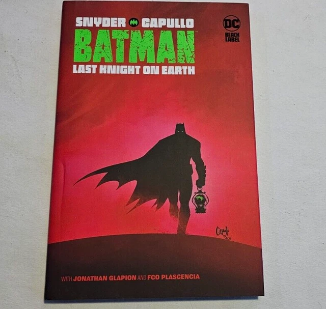 Batman Last Knight on Earth by Scott Snyder 2020 Hardcover Graphic Novel
