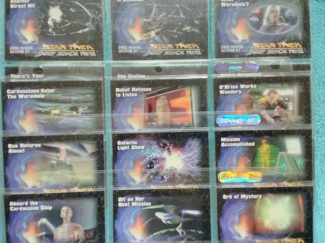 Lot of "Deep Space Nine"  Cards - Skybox 1993 - #1-99 & Series Premiere #1-45