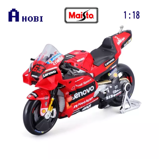 Maisto 1:18 2023 2022 Moto Gp Moto Modèle Moto Yamaha Ktm Lcr
