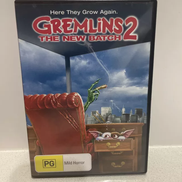 Gremlins 2 - The New Batch  (DVD, 1990) Cult Classic Comedy Region 4