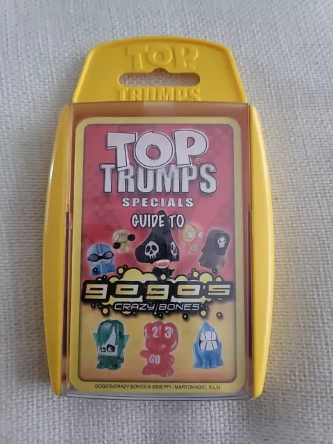 New Factory Sealed Top Trumps ~ Gogo's Crazy Bones Specials ~ Winning Moves 2009