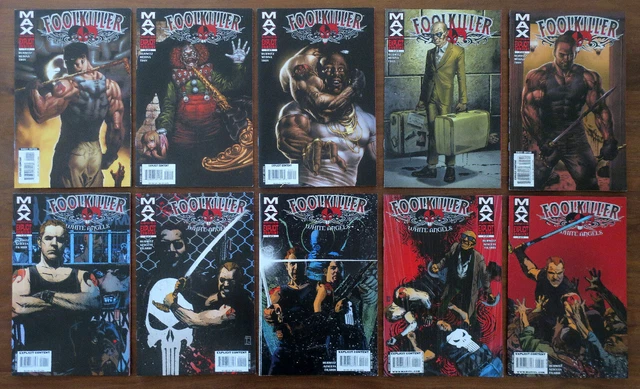 Foolkiller Max Complete Run Set Series White Angels Marvel Comics Punisher