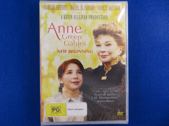 ANNE OF GREEN Gables A New Beginning - Brand New - DVD - Region 4