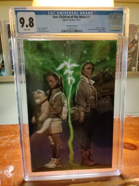 🌚Eve Children Of The Moon #1 Junggeun Yoon Virgin Variant-Cgc 9.8🔥🔥🌚🌚