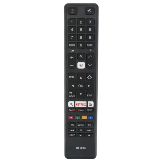 CT-8069 Smart TV Remote Control for Toshiba LCD Universal LCD 4K HD Television