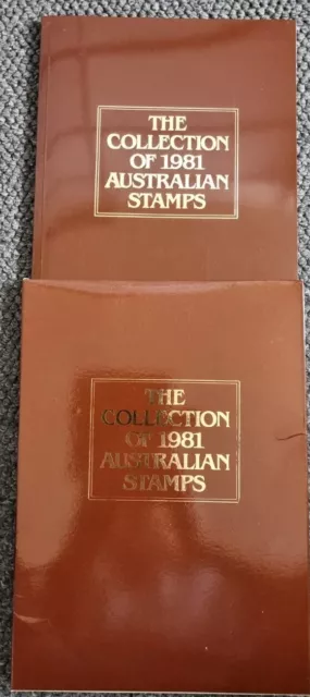 Australia Post 1981 Year Album Collection.  Complete with Stamps.