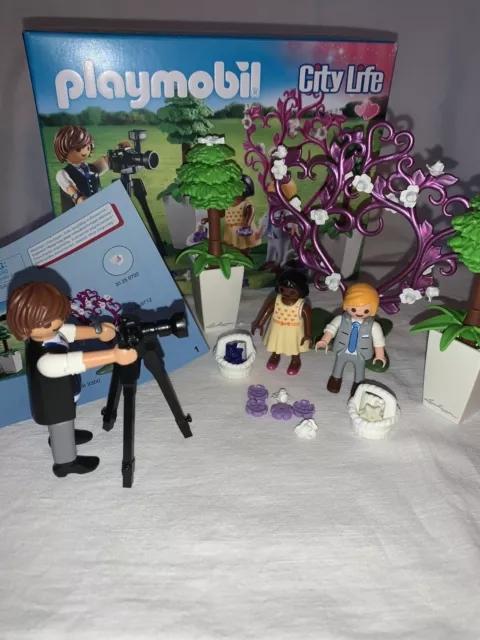Playmobil 9230 Wedding Enfants D Honneur Avec Photographe Mariage Maries Complet