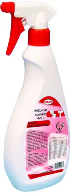 Orlav nettoyant detartrant ds sanitaire / 750ml - HYD 002024502 - Entretien sani