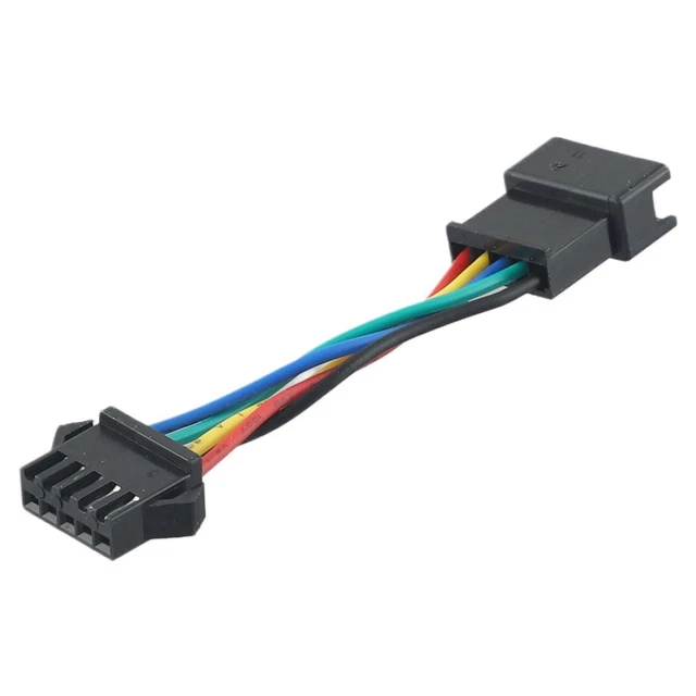Rallonge 80cm Pour écran Vélo électrique – Câble Mâle Vers Femelle 5 Broches – Noir