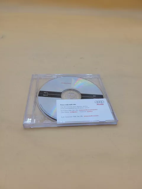 Audi A8 L S4 Rs6 Allroad 4.2 Photos/ Text Media Press Information Cd In Case