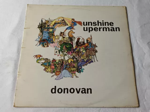 Donovan - Sunshine Superman ( Uk Release - Blue/Black Labels - Vg/Vg+ Copy)