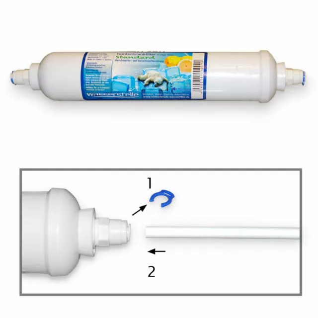 SBS Wasserfilter Kühlschrank kompatibel mit DD-7098 Filter Kühlschrankfilter (10