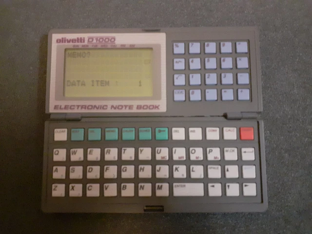 Vintage Olivetti D1000 PDA