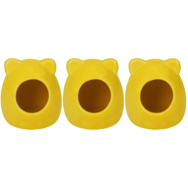 Set 3 Hamster Kühlbett Zubehör Für Hamsterkäfige Rennmaus Nest Keramik
